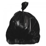 Heritage Linear Low-Density Can Liners, 16 gal, 0.7 mil, 24" x 32", Black, 500/Carton HERH4832HK