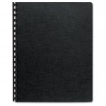 Fellowes Linen Presentation Covers - Letter, Black, 200 Pack 5217001