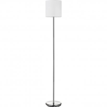 Lorell Linen Shade 10-watt LED Floor Lamp 99967