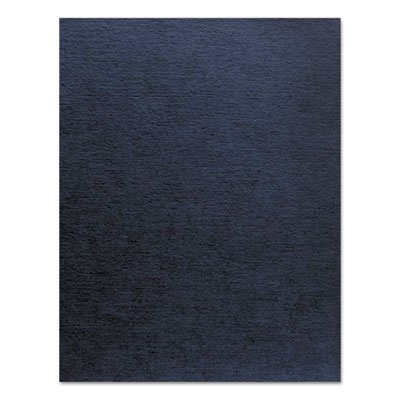 Fellowes Linen Texture Binding System Covers, 11 x 8-1/2, Navy, 200/Pack FEL52098