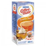 Coffee-mate Liquid Coffee Creamer, Pumpkin Spice, 0.375 oz Mini Cups, 50/Box, 4 Box/Carton NES75520CT