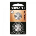 Duracell DURDL2025B2PK Lithium Coin Battery, 2025, 2/Pack DURDL2025B2PK