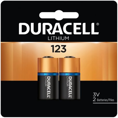 Duracell Lithium Photo Battery DL123AB2CT