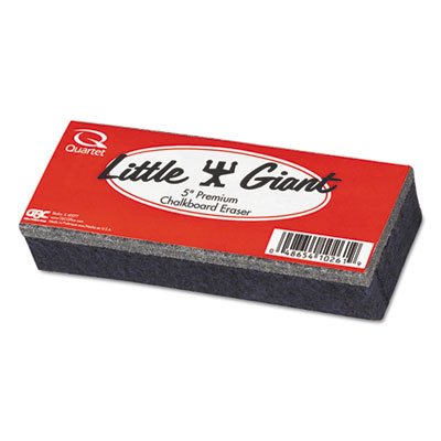 Quartet Little Giant Economy Chalkboard Eraser, Felt, 5w x 2d x 1h QRT804526