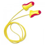 Howard Leight by Honeywell LL-30 Laser Lite Single-Use Earplugs, Corded, 32NRR, Magenta/Yellow, 100 Pairs HOWLL30