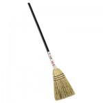 Rubbermaid Commercial FG637300BRN Lobby Corn-Fill Broom, 28" Handle, 38" Overall Length, Brown RCP6373BRO