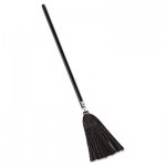 Rubbermaid Commercial FG253600BLA Lobby Pro Synthetic-Fill Broom, 37 1/2" Height, Black RCP2536