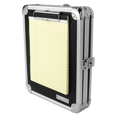 Vaultz VZ00151-WM Locking Storage Clipboard, 2 x 9 3/4 x 12 3/4, Black IDEVZ00151DAS