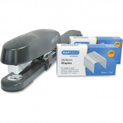 Rapesco Long Arm Stapler with Staples Set 1281