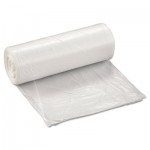 WSL2424LTN Low-Density Can Liner, 24 x 24, 10gal, .35mil, Clear, 50/Roll, 20 Rolls/Carton IBSSL2424LTN