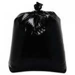 100406 Low-Density Can Liners, .7mil, 16gal, 24w x 32h, Black, 500/Carton TRNML2432