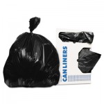 Low-Density Can Liners, 20-30 gal, 0.9 mil, 30 x 36, Black, 200/Carton HERH6036TK