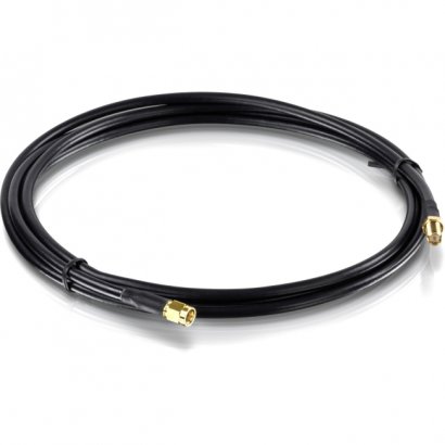 TRENDnet Low Loss RP-SMA Male to RP-SMA Female Antenna Cable - 2 m (6.5 ft.) TEW-L102