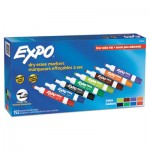 EXPO Low-Odor Dry Erase Marker Office Pack, Broad Chisel Tip, Assorted Colors, 192/Pack SAN2003995