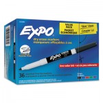 EXPO Low-Odor Dry Erase Marker Office Pack, Fine Bullet Tip, Assorted Colors, 36/Pack SAN2003893