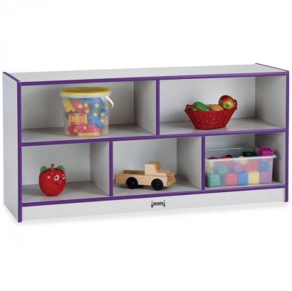 Rainbow Accents Low Open Single Storage Shelf 0392JCWW004