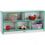 Rainbow Accents Low Open Single Storage Shelf 0392JCWW180