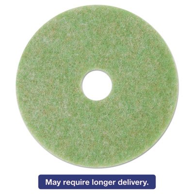 MCO 18045 Low-Speed TopLine Autoscrubber Floor Pads 5000, 13", Sea Green, 5/Carton MMM18045