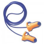 154-LT-30 LT-30 Laser Trak Single-Use Earplugs, Corded, 32NRR, Orange/Blue, 100 Pairs HOWLT30