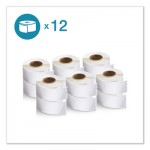 DYMO LW Address Labels, 1.13" x 3.5", White, 350/Roll, 12 Rolls/Pack DYM2050768