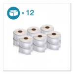 DYMO LW Multipurpose Labels, 1" x 2.13", White, 500/Roll, 12 Rolls/Pack DYM2050821