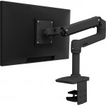 Ergotron LX Desk Monitor Arm (Matte Black) 45-241-224