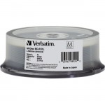 Verbatim M-Disc BD-R DL 50GB 6X with Branded Surface - 25pk Spindle 98924