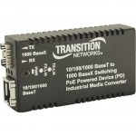 Transition Networks M/GE-xSW-SFP-01-xx-UxX Transceiver/Media Converter M/GE-ISW-SFP-01-PD-UTX