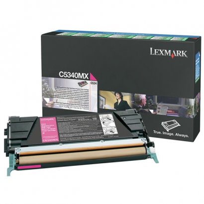 Lexmark Magenta Extra High Yield Return Program Toner Cartridge C5340MX