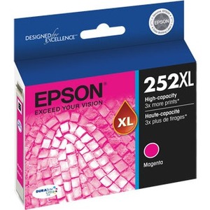 Epson Magenta Ink Cartridge, High Capacity (T320) T252XL320-S