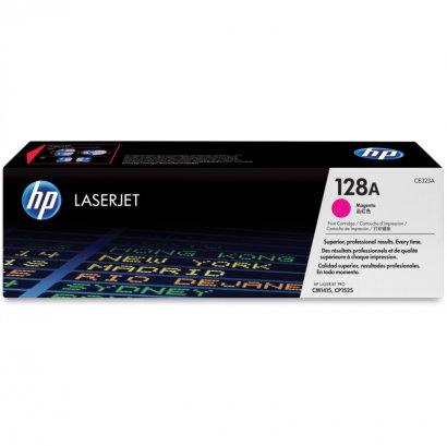 HP 128A Magenta Original LaserJet Toner Cartridge CE323A