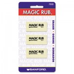 Prismacolor MAGIC RUB Art Eraser, Vinyl, 3/Pack SAN70503