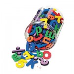 WonderFoam Magnetic Alphabet Letters, Assorted Colors. 105/Pack CKC4357
