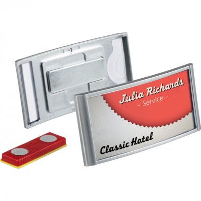 Durable Magnetic Classic Name Badge Holder 854023