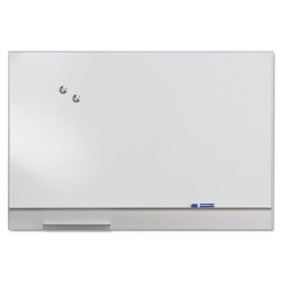 Iceberg Magnetic Dry Erase Board, Coated Steel, 48 x 32, Aluminum Frame ICE31240