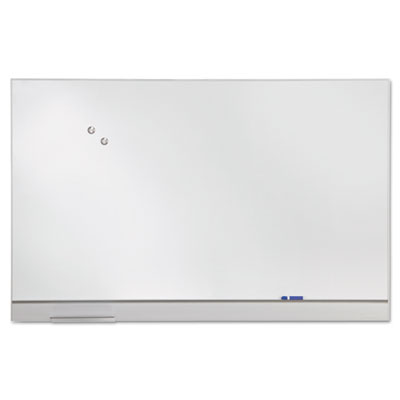 Iceberg Magnetic Dry Erase Board, Coated Steel, 72 x 46, Aluminum Frame ICE31260
