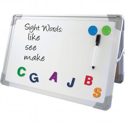 Flipside Magnetic Dry-Erase Desktop Easel 50000