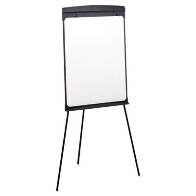 Quartet Magnetic Dry Erase Easel, 27 x 35, White Surface, Graphite Frame QRT67E