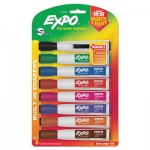 EXPO Magnetic Dry Erase Marker, Broad Chisel Tip, Assorted Colors, 8/Pack SAN1944741