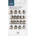 Business Source Magnetic Grip Clips Pack 58506