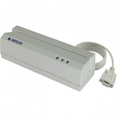 Uniform Industrial Magnetic Stripe Reader MSR206U-3HLR