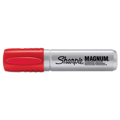 Sharpie Magnum Oversized Permanent Marker, Chisel Tip, Red SAN44002