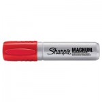 Sharpie Magnum Oversized Permanent Marker, Chisel Tip, Red SAN44002