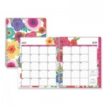 Blue Sky Mahalo Academic Year CYO Weekly/Monthly Planner, 8 1/2 x 11, Tropical Floral, 2019-2020 BLS100149