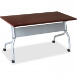 Mahogany Flip Top Training Table 60717