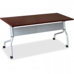 Mahogany Flip Top Training Table 60718