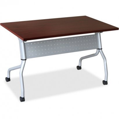 Mahogany Flip Top Training Table 60722