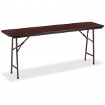 Mahogany Folding Banquet Table 60725