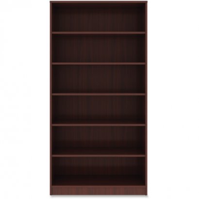 Lorell Mahogany Laminate Bookcase 99790