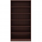 Lorell Mahogany Laminate Bookcase 99790